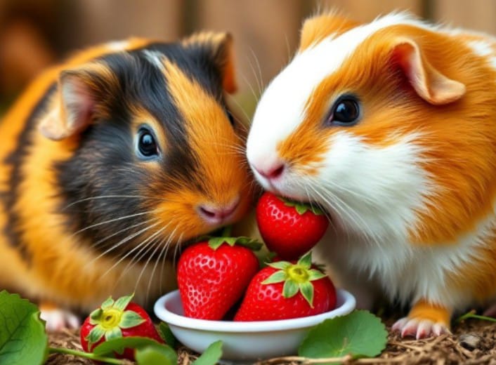 Will Guinea Pigs Eat Strawberries? |Healthy or Not?