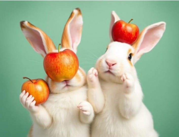 Do Rabbits Eat Apples? |A Fluffy Duo Guide