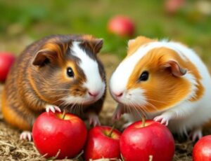 Do Guinea Pigs Eat Apples? A Fluffy Duo Guide