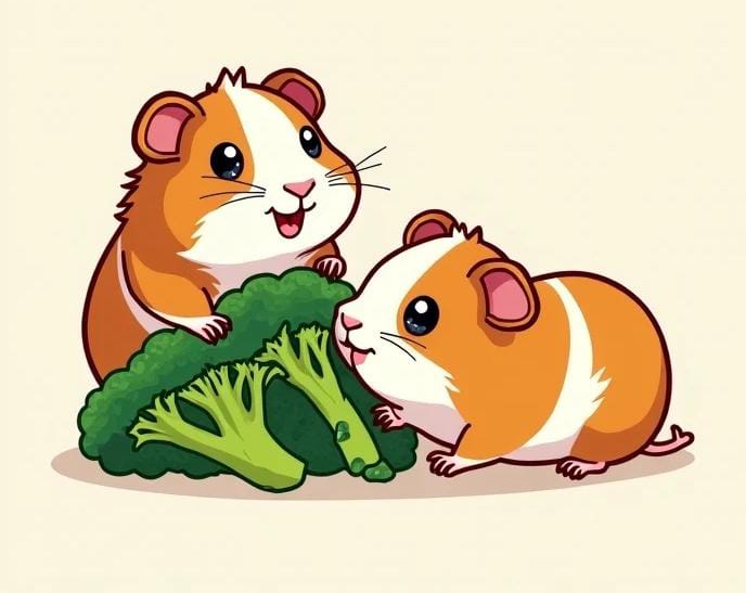 Will Guinea Pigs Eat Broccoli? |A Fluffy Guide