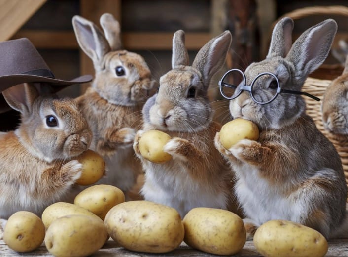 Can Rabbits Eat Potatoes?