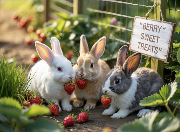 Can Bunnies Eat Strawberries?